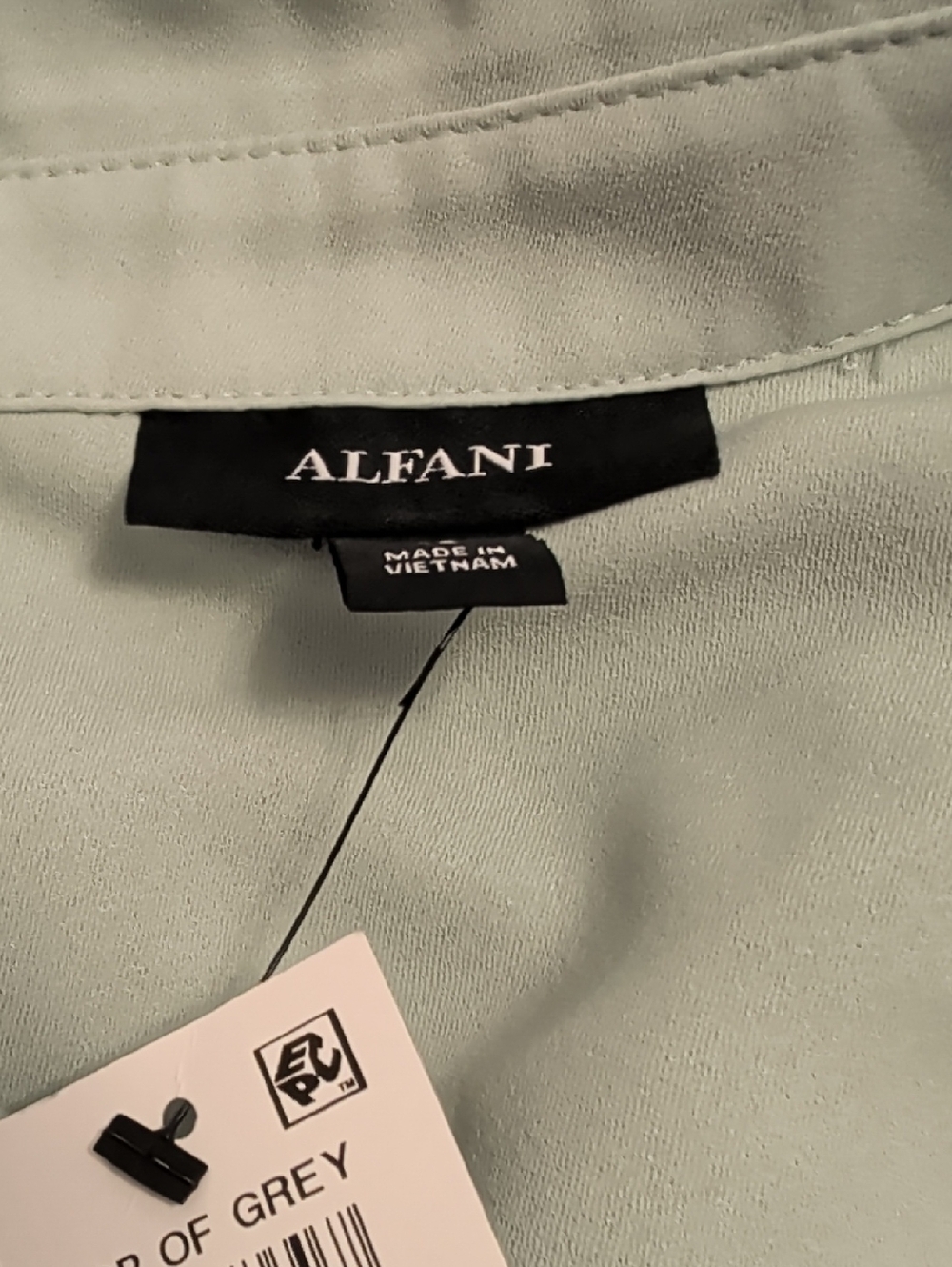 ALFANI Button-Front Top NWT - Picture 4 of 5